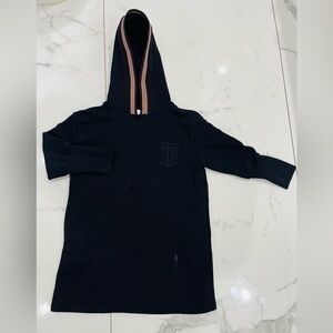 BURBERRY Girl Black Dress Size 8